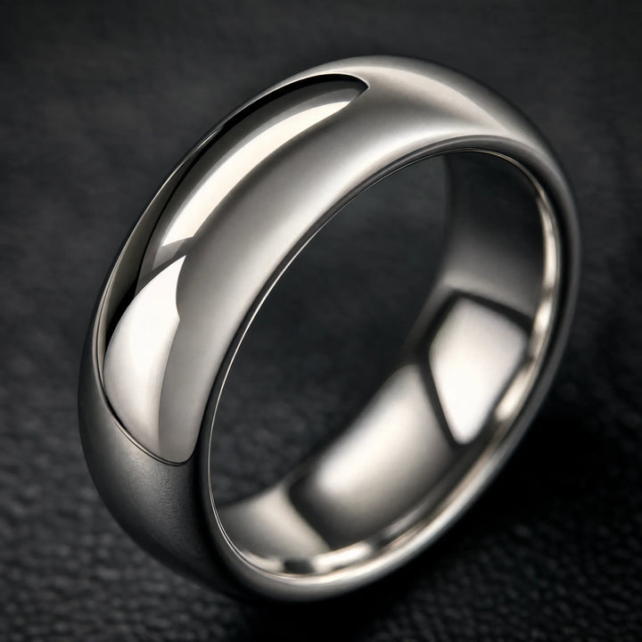 The Keystone Tungsten ring - detail view