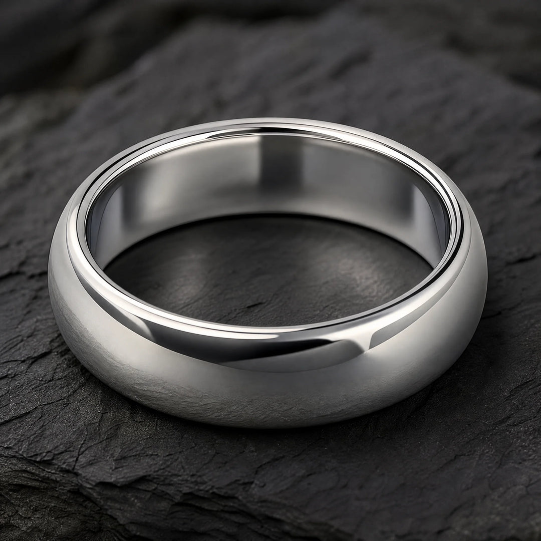 The Keystone Tungsten ring - inner view
