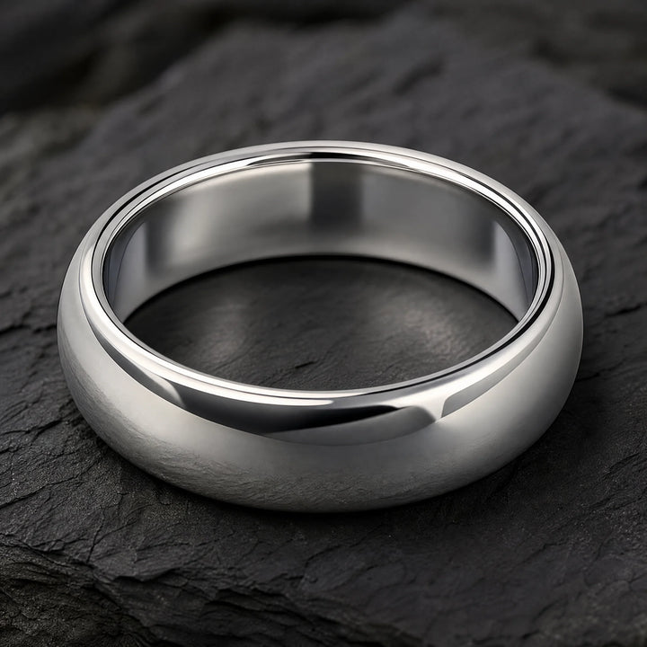 The Keystone Tungsten ring - inner view