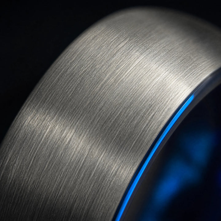 The Sentinel tungsten ring - detail view