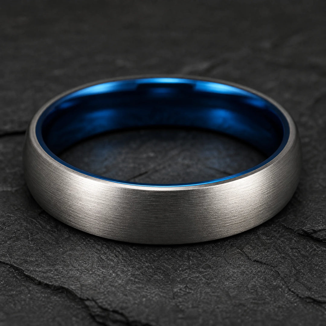 The Sentinel tungsten ring - inner view